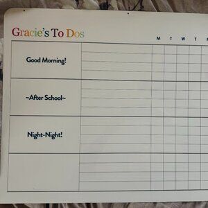 Erin Condre -GRACIE's To Dos customized insert piece only. Have a Gracie? CUTE!